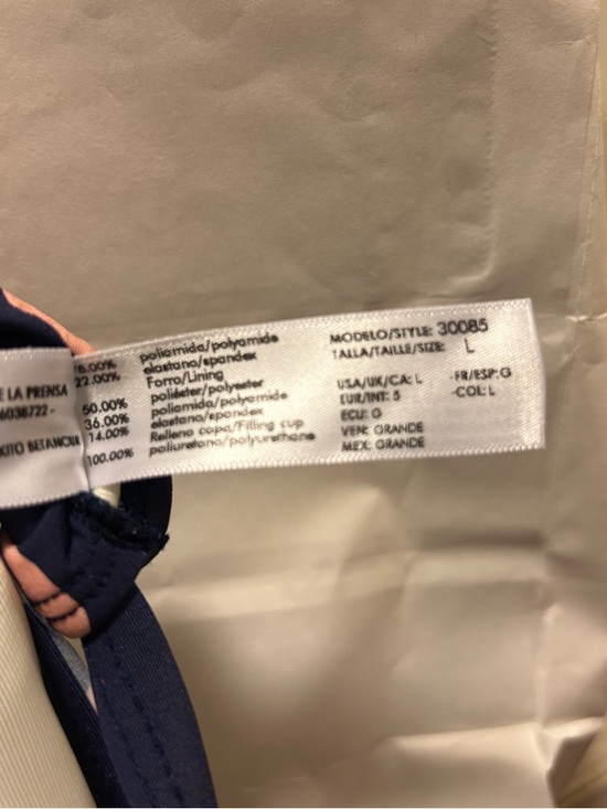 Chamela Polka Dot Plunge One Piece Cheeky Swimsuit NWT - Picture 7 of 9